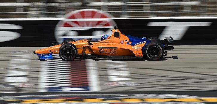 Alonso, en la Indy 2019