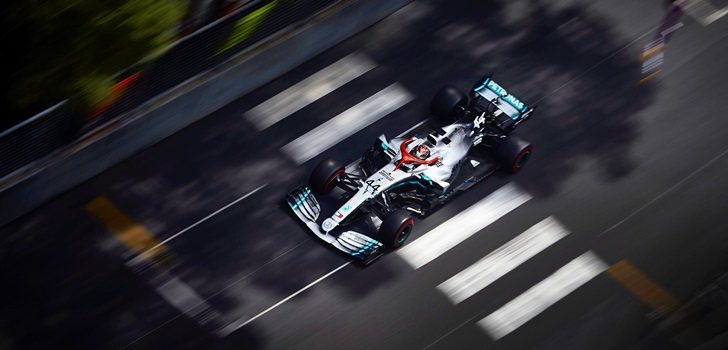 Hamilton, en la qualy de Mónaco