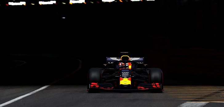 Verstappen rueda en Mónaco 2019