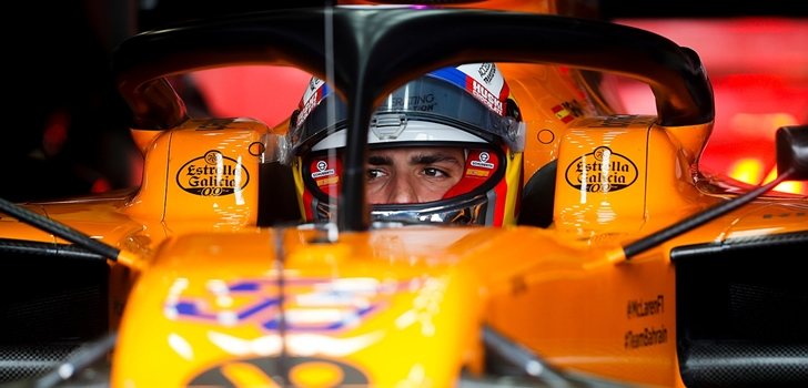 Sainz, en el MCL34