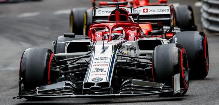 Räikkönen, en Montecarlo 2019