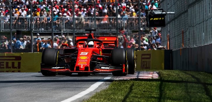 Vettel, en Montreal 2019