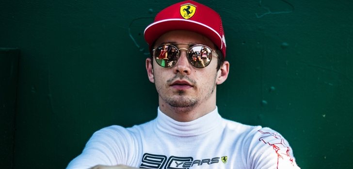 Leclerc se prepara antes del GP de Canadá