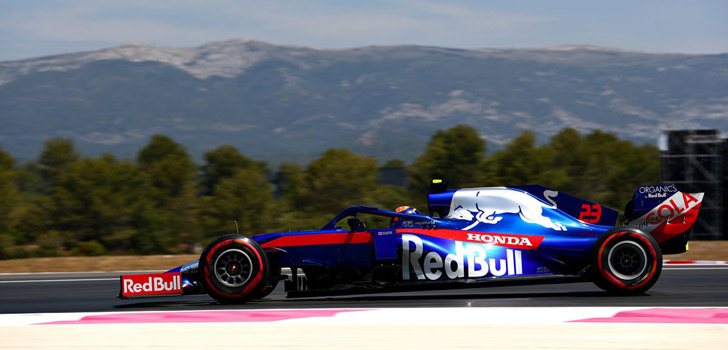 Toro Rosso en los Libres del GP de Francia