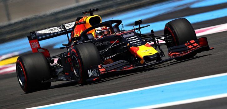 Verstappen rueda en la qualy del GP de Francia 2019