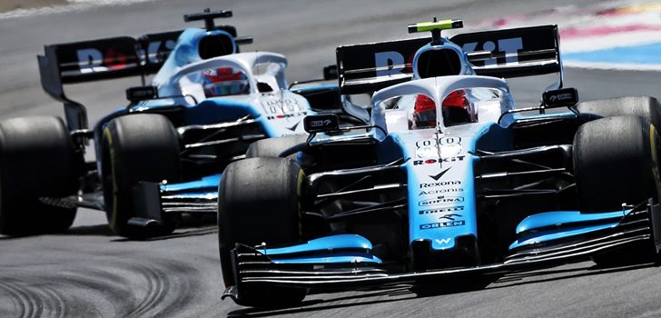 Kubica, en la carrera de Francia