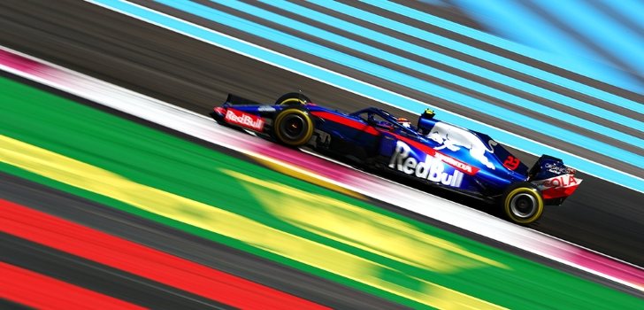 alexander albon en el gp francia 2019