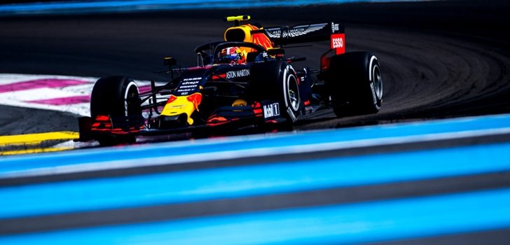 Verstappen rueda en Paul Ricard