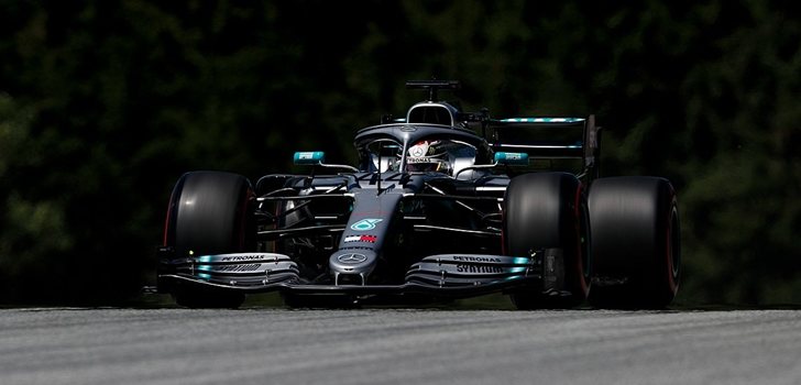 Hamilton, en los Libres 1 del GP de Austria