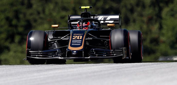 Kevin Magnussen logra un resultado increíble para Haas en Austria