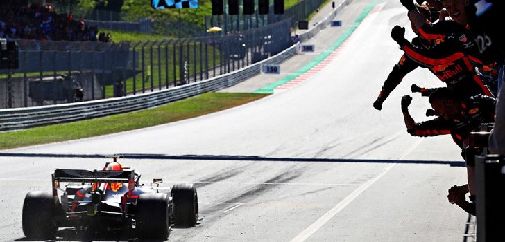 Max Verstappen logra su sexta victoria en F1 en Austria