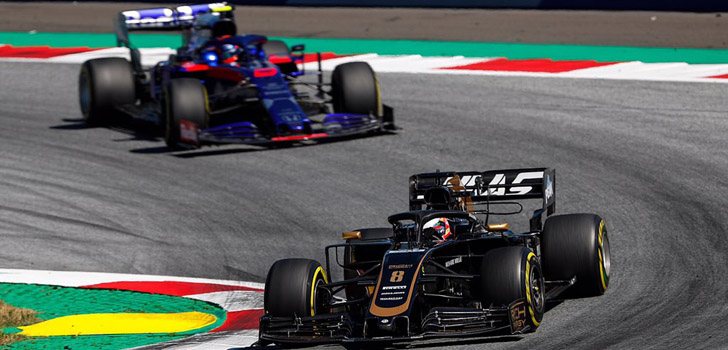 Romain Grosjean, decepcionado con el resultado en la carrera de Austria