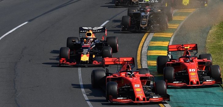 Los monoplazas de F1, en Australia 2018