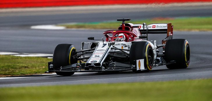 kimi en silverstone 2019