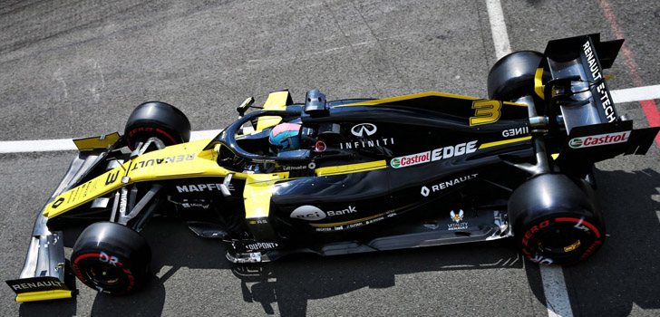 Renault en Silverstone