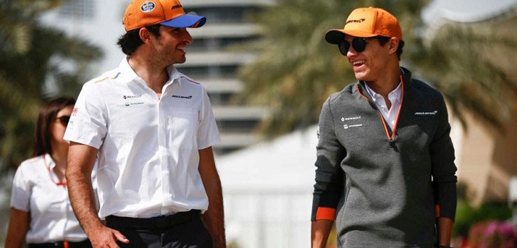 Lando Norris y Carlos Sainz, estrellas de McLaren para 2020