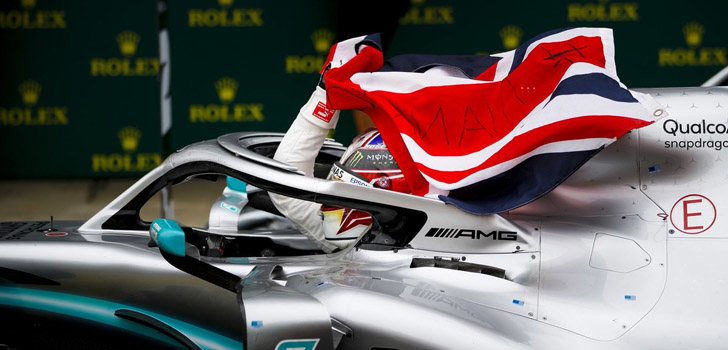 Lewis Hamilton se alza con el triunfo en Silverstone