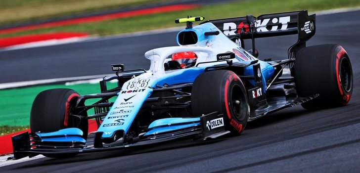 Robert Kubica rueda en Silverstone