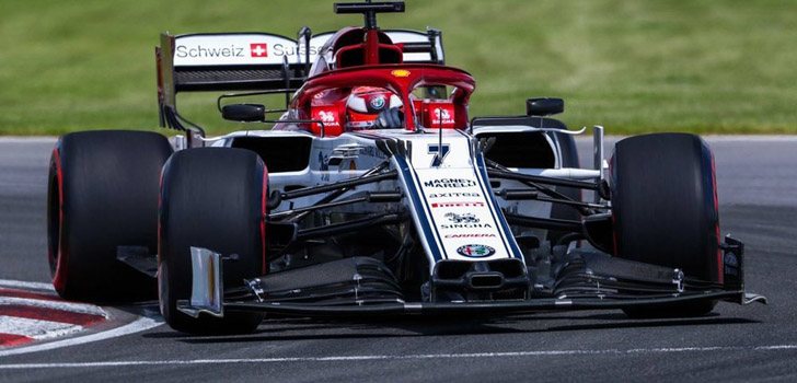 Kimi Räikkönen destaca la falta de velocidad en la carrera de Silverstone