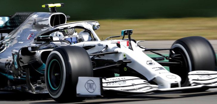 Progresión de Bottas durante la temporada 2019