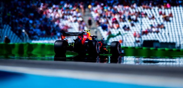 Pierre Gasly, en los Libres del GP de Alemania 2019