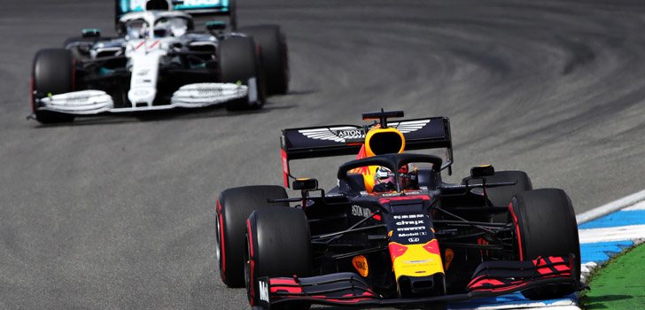 Max Verstappen logra segunda posición en la clasificación de Alemania