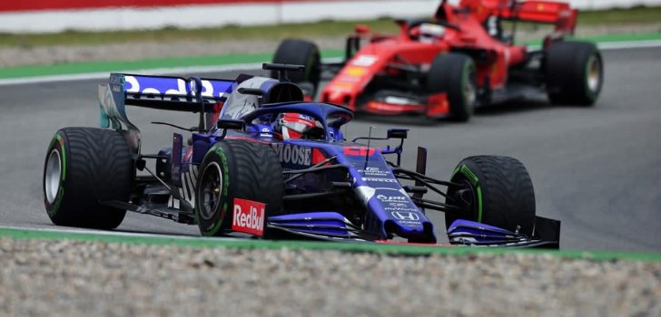 kvyat podio alemania 2019