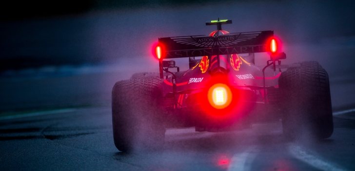 Verstappen, bajo la lluvia en Hockenheim