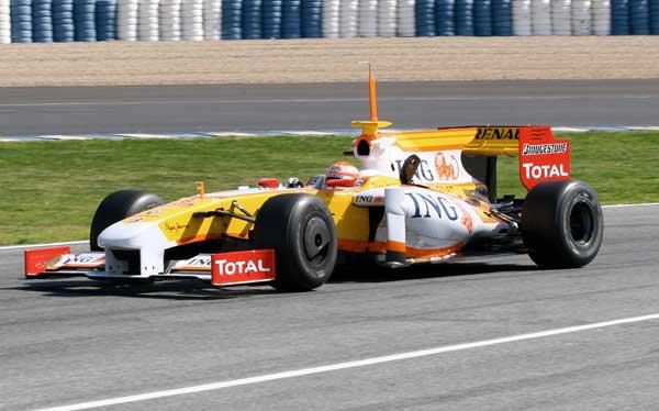 Piquet cierra la pretemporada del R29