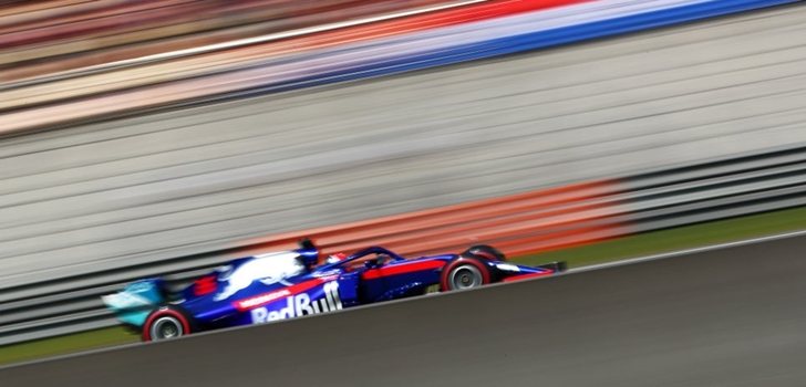 Kvyat, durante el GP de Alemania