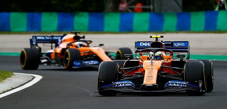 Los McLaren ruedan en los Libres 1 de Hungría