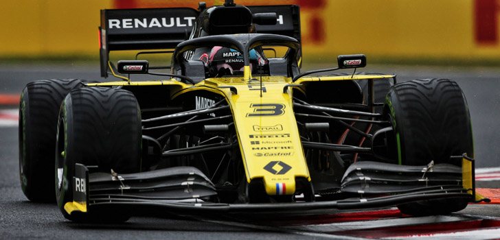 Daniel Ricciardo, contento con primer día en Hungría