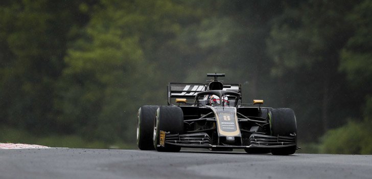 Romain Grosjean, descontento con el monoplaza en Hungría