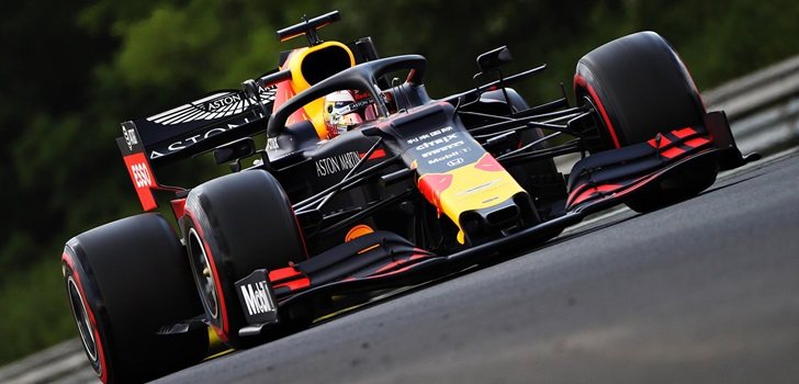 Verstappen, en la qualy de Hungría