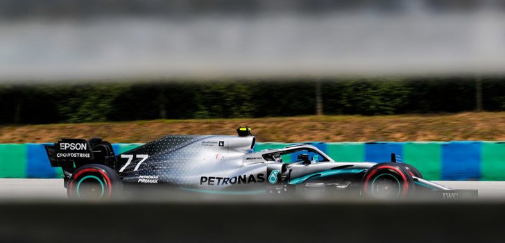 Valtteri Bottas, encantado con su actuación en Hungría