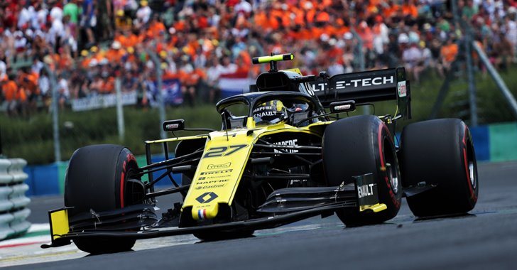 Nico Hülkenberg, en el GP de Hungría 2019