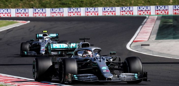 bottas hamilton hungria 2019