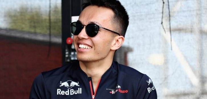 albon red bull 2019