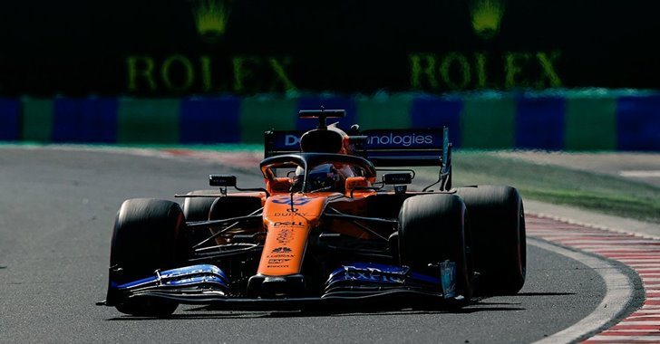 Carlos Sainz Jr. en el Gran Premio de Hungría)