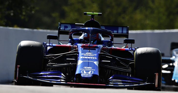 Pierre Gasly en Spa-Francorchamps