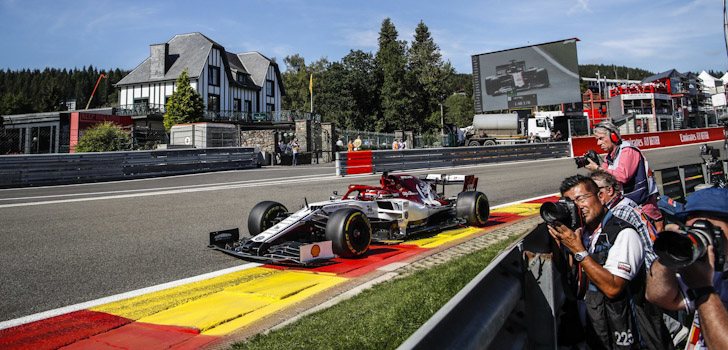 Kimi Räikkönen no pierde la esperanza en Bélgica