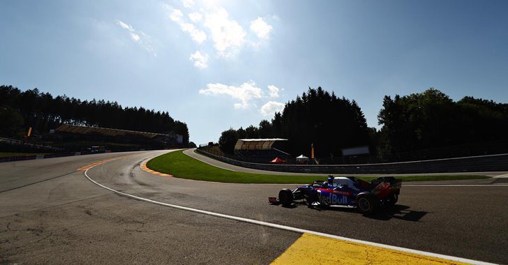 Toro Rosso en el GP de Bélgica