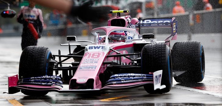 Lance Stroll, en los Libres 1 del GP de Italia