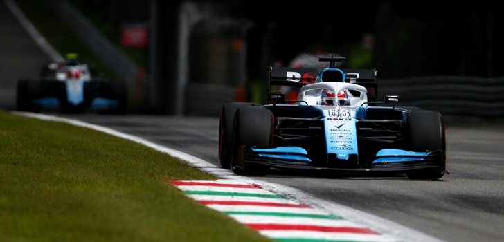 George Russell, en la qualy del GP de Italia 2019