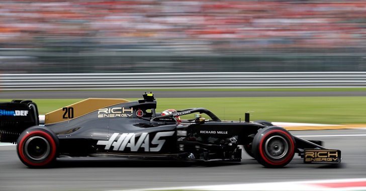 Magnussen en el GP de Italia