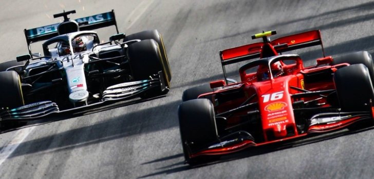 batalla hamilton vs leclerc monza 2019