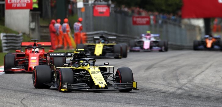 Hülkenberg, por delante de Vettel en Monza