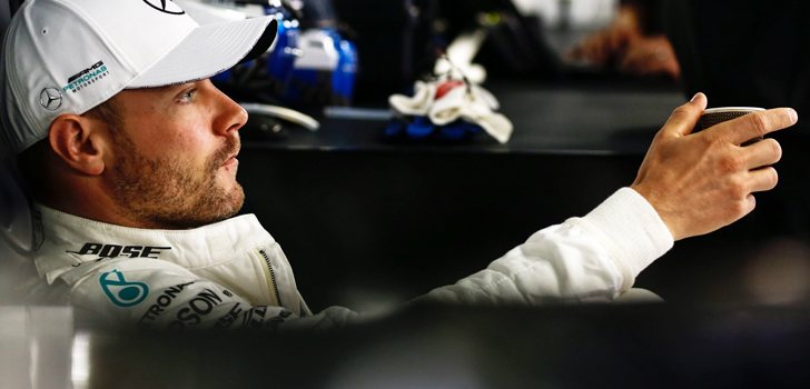 Valtteri Bottas, preparado para Singapur