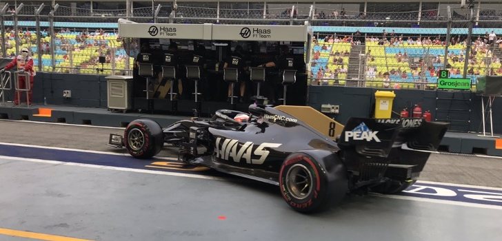 romain grosjean singapur 2019