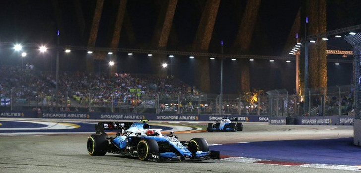 Robert Kubica, satisfecho con su actuación en la carrera de Singapur